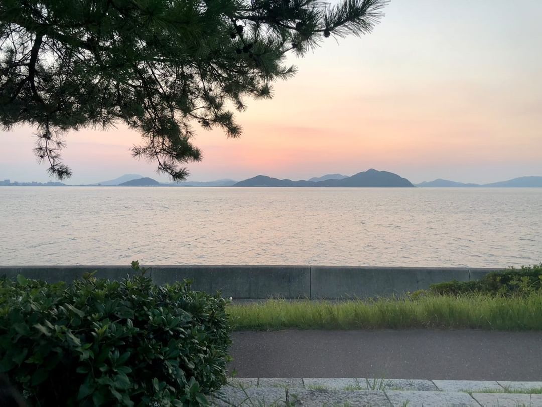 2024年開催時の様子：会場からの海