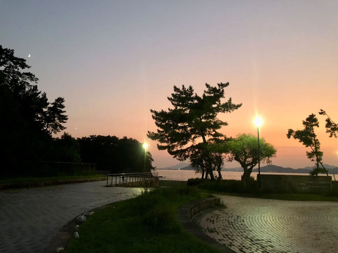 2024年オドフェスの海辺の公園